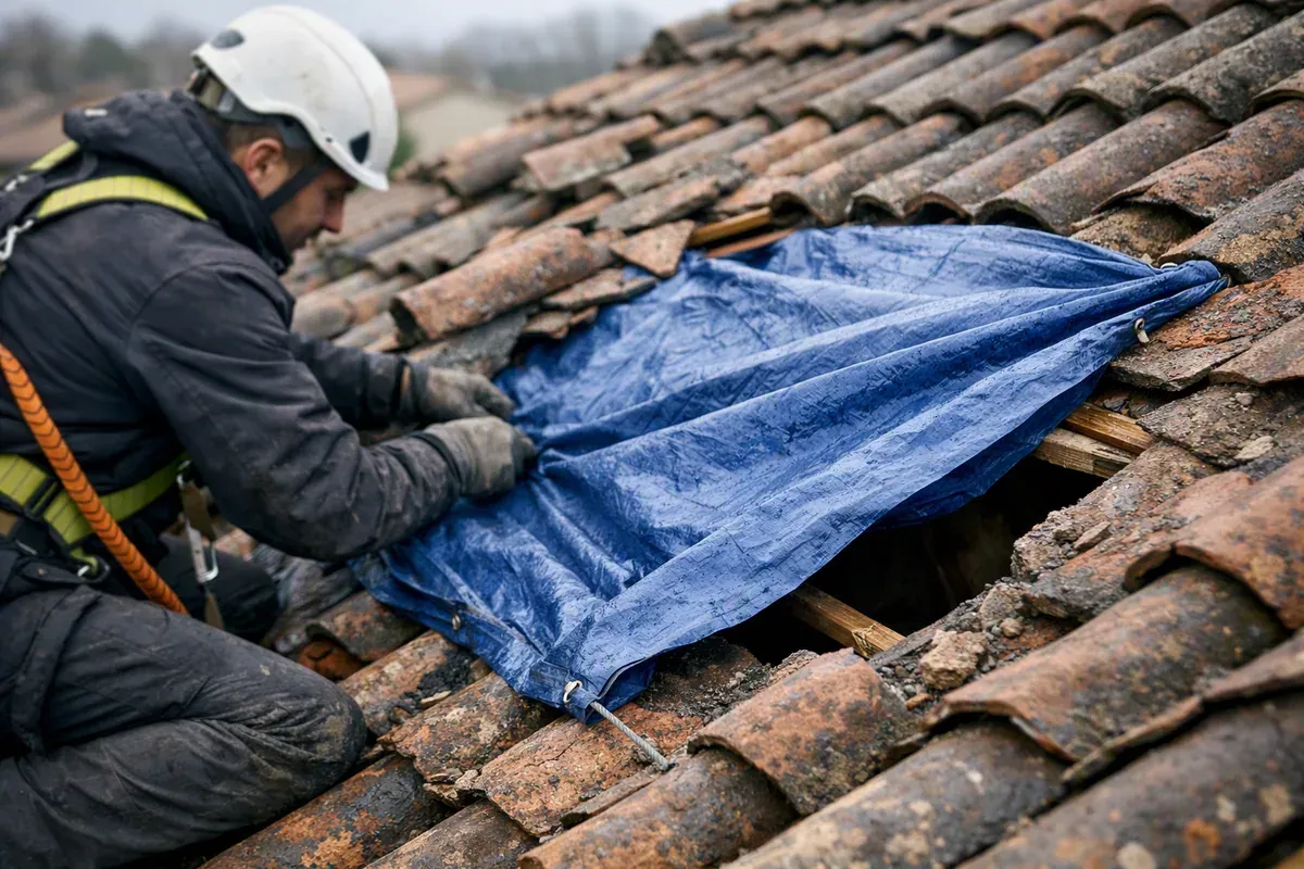 Fuite de toiture : les bons réflexes, les coûts et les responsabilités