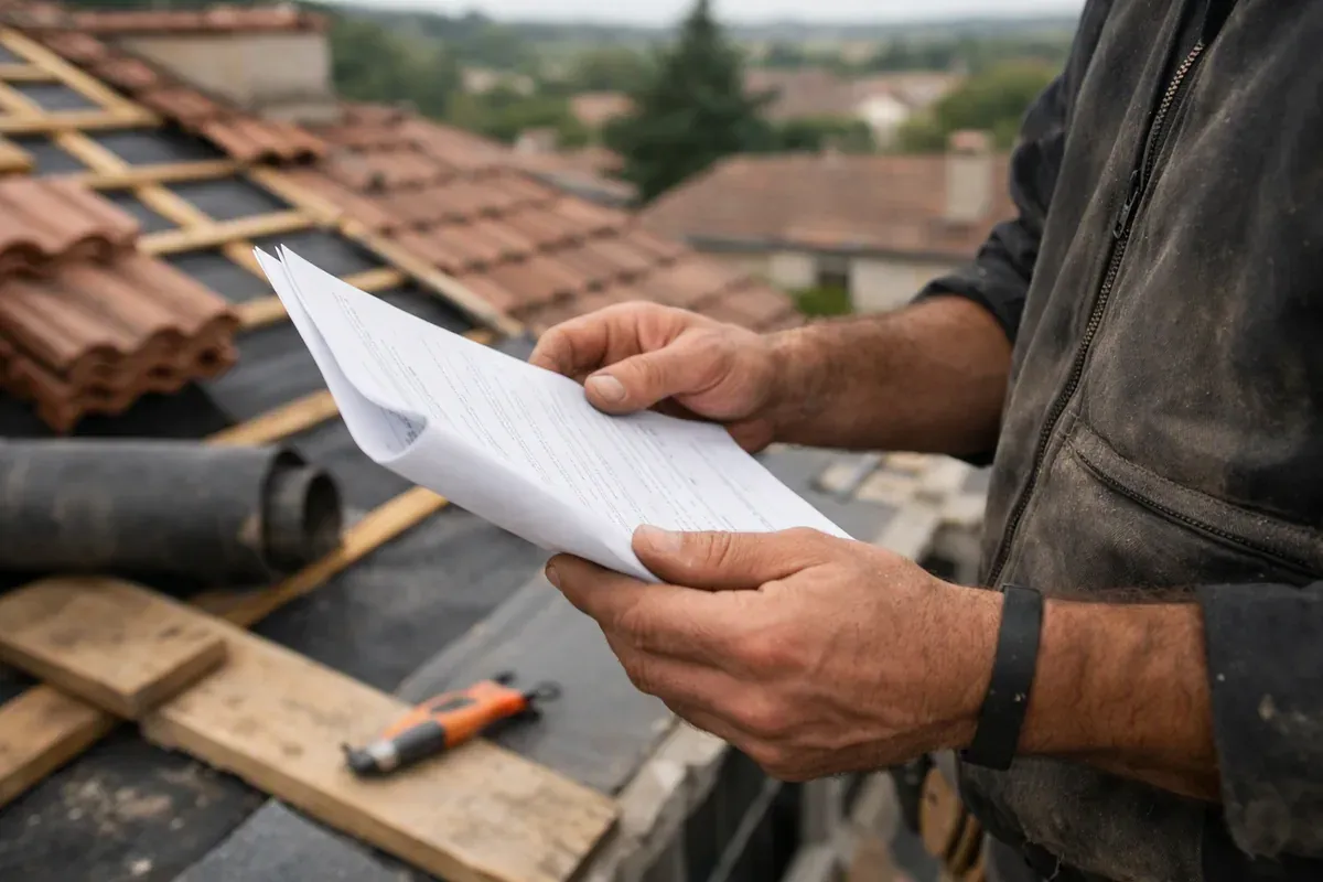 Comment vérifier l'assurance décennale d'un couvreur avant de signer